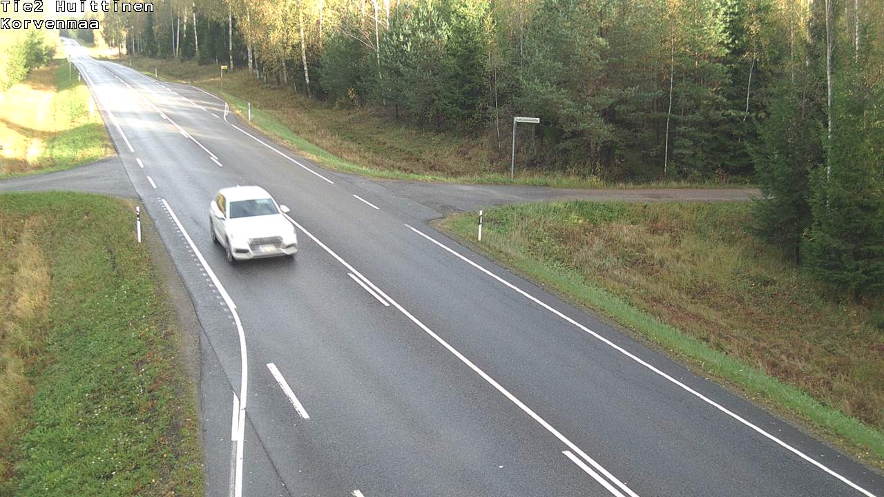 Weather Camera Image Road 2 Huittinen, Korvenmaa, Huittinen, Satakunta