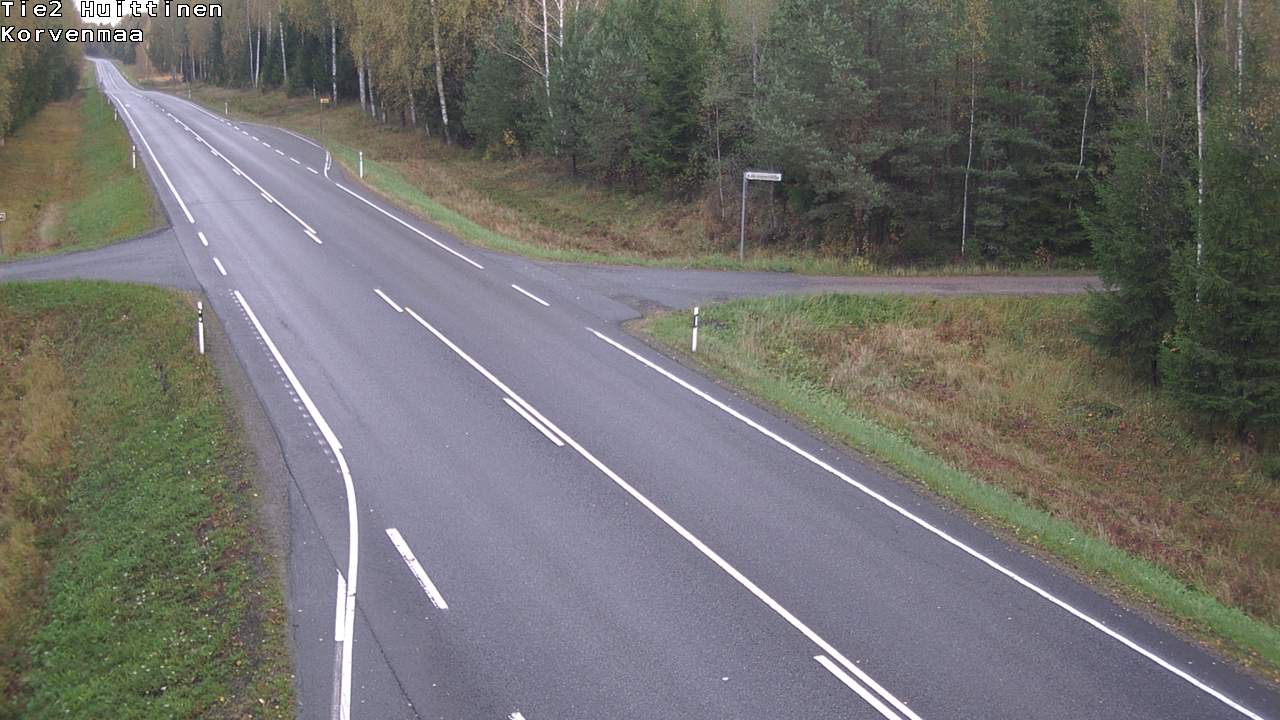 Weather Camera Image Road 2 Huittinen, Korvenmaa, Huittinen, Satakunta
