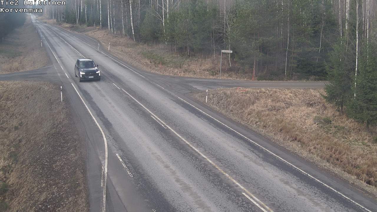 Weather Camera Image Väg 2 Huittinen, Korvenmaa, Huittinen, Satakunta