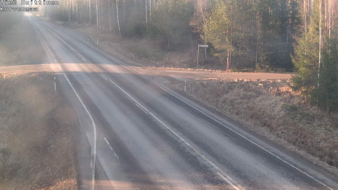 Weather Camera Image Road 2 Huittinen, Korvenmaa, Huittinen, Satakunta