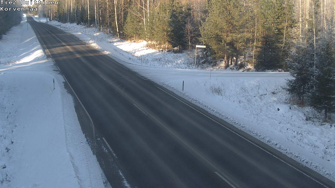Weather Camera Image Road 2 Huittinen, Korvenmaa, Huittinen, Satakunta