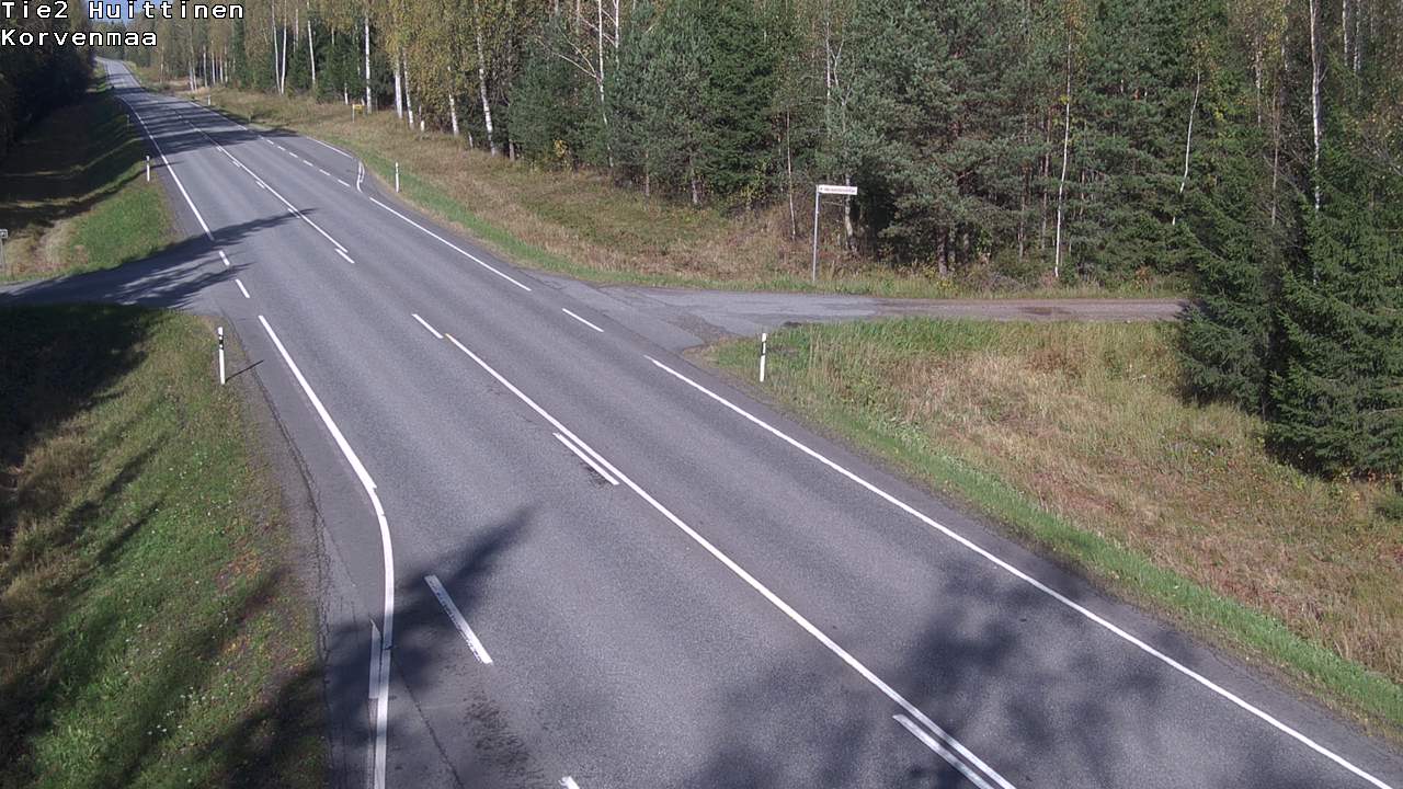 Weather Camera Image Road 2 Huittinen, Korvenmaa, Huittinen, Satakunta