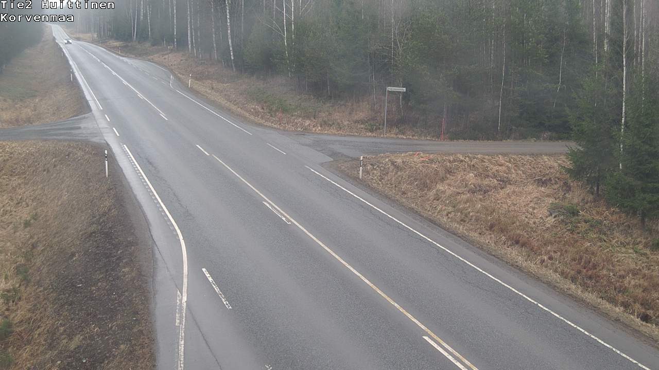 Weather Camera Image Road 2 Huittinen, Korvenmaa, Huittinen, Satakunta