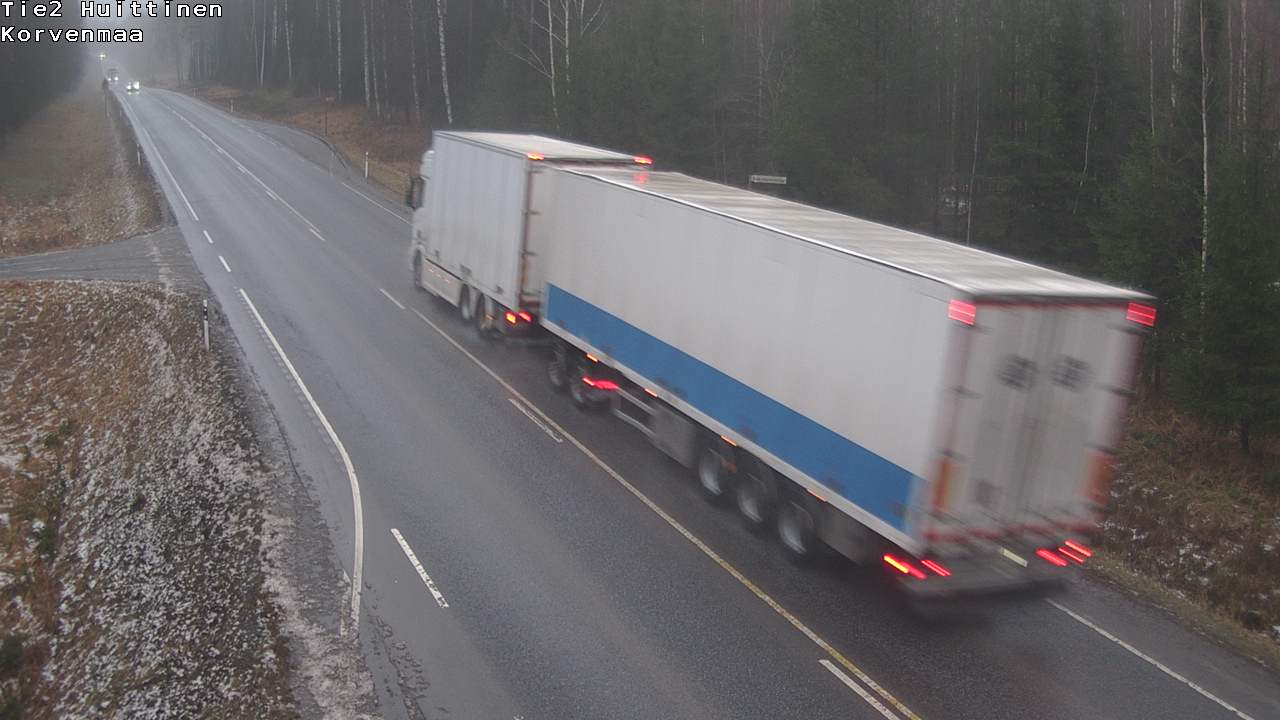 Weather Camera Image Väg 2 Huittinen, Korvenmaa, Huittinen, Satakunta
