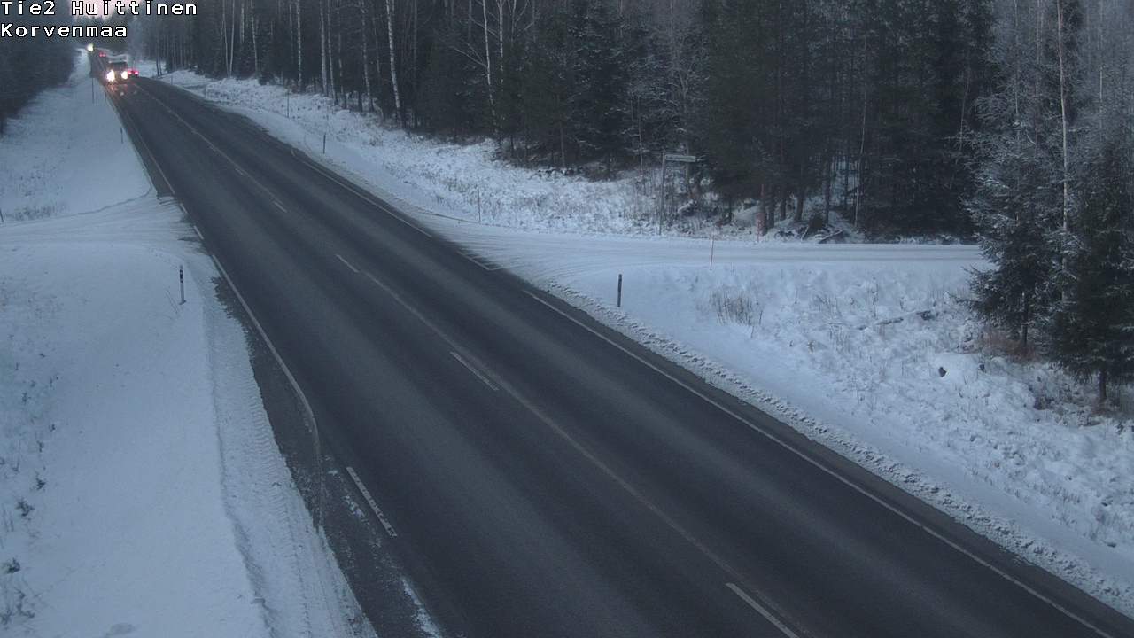 Weather Camera Image Road 2 Huittinen, Korvenmaa, Huittinen, Satakunta