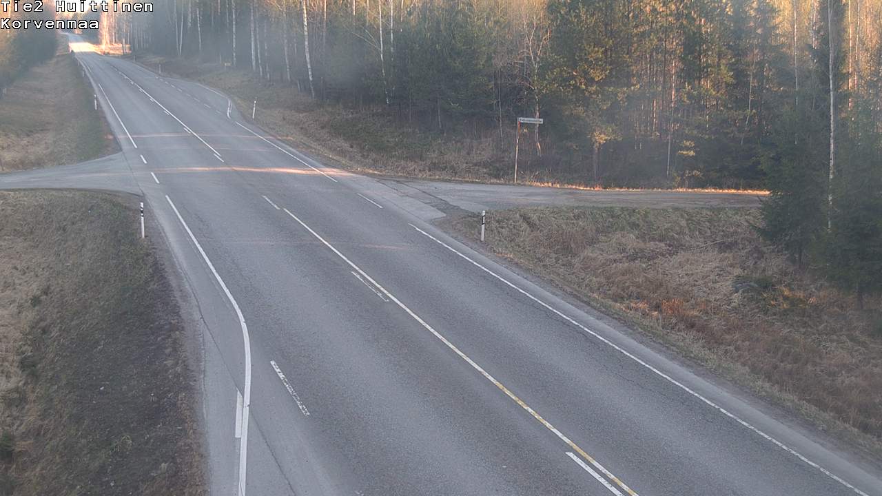 Kelikamerat Kuva Tie 2 Huittinen, Korvenmaa, Huittinen, Satakunta