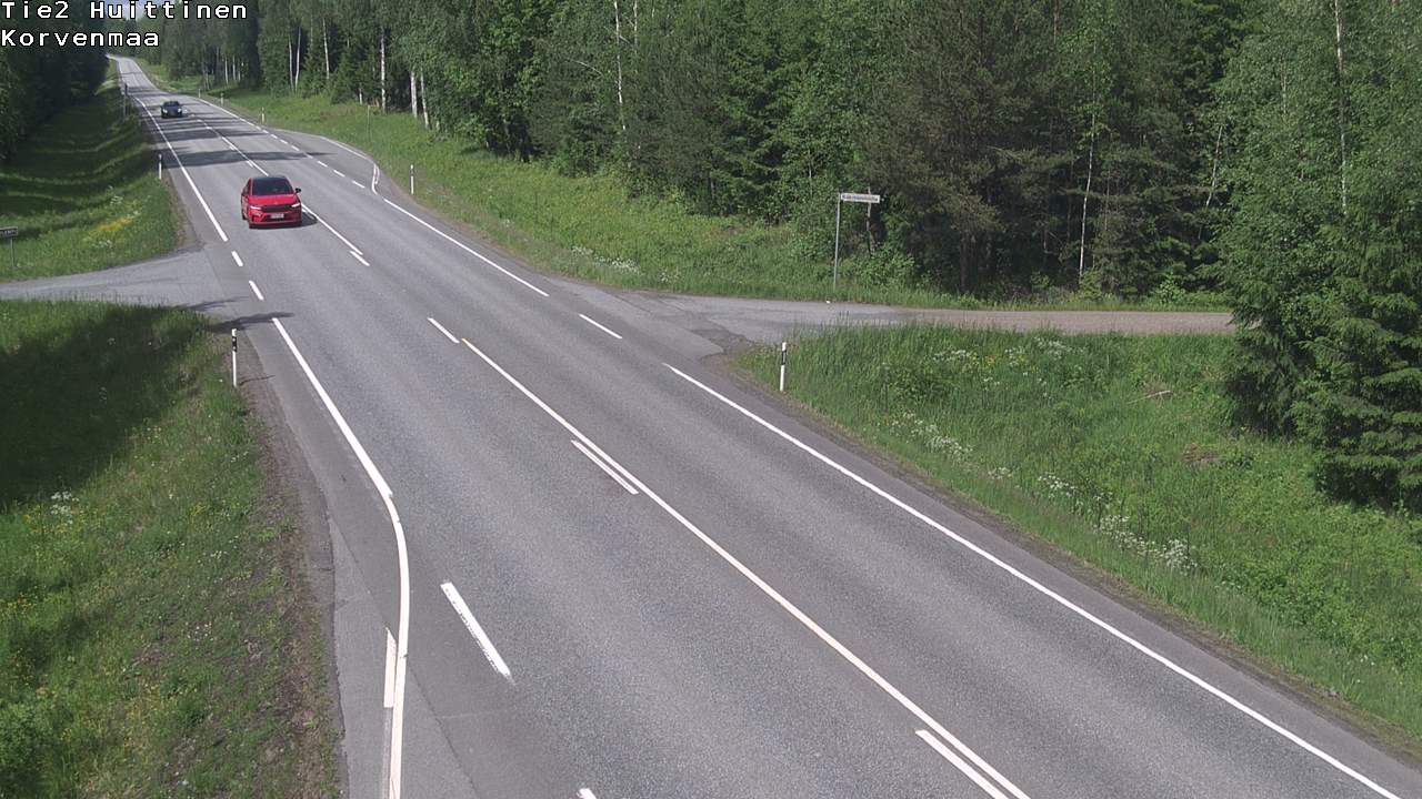Kelikamerat Kuva Tie 2 Huittinen, Korvenmaa, Huittinen, Satakunta