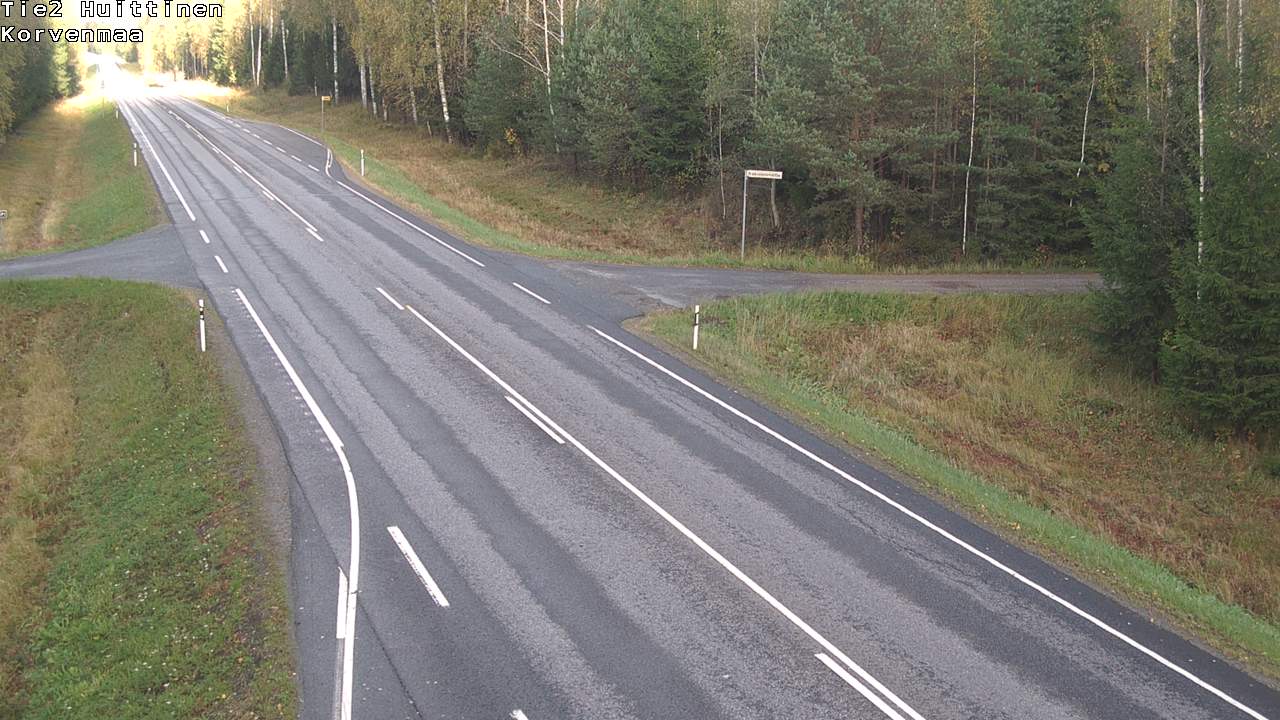 Weather Camera Image Road 2 Huittinen, Korvenmaa, Huittinen, Satakunta
