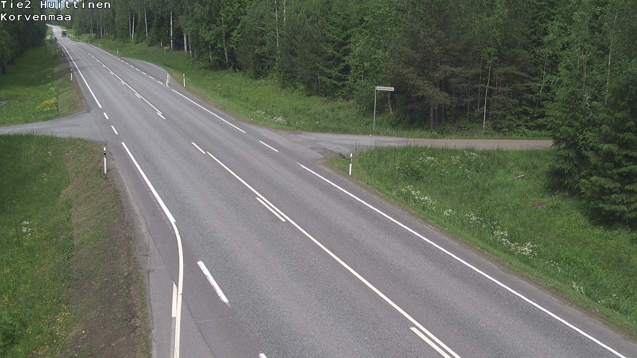 Weather Camera Image Road 2 Huittinen, Korvenmaa, Huittinen, Satakunta