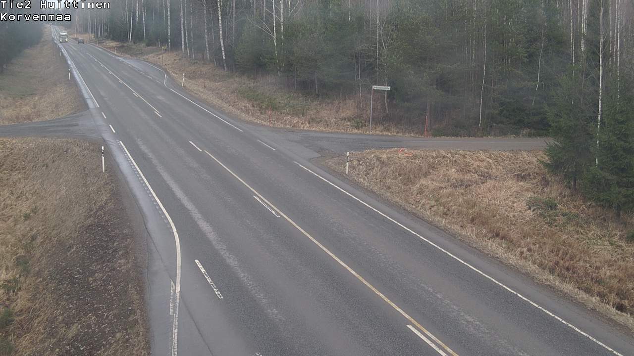 Weather Camera Image Väg 2 Huittinen, Korvenmaa, Huittinen, Satakunta