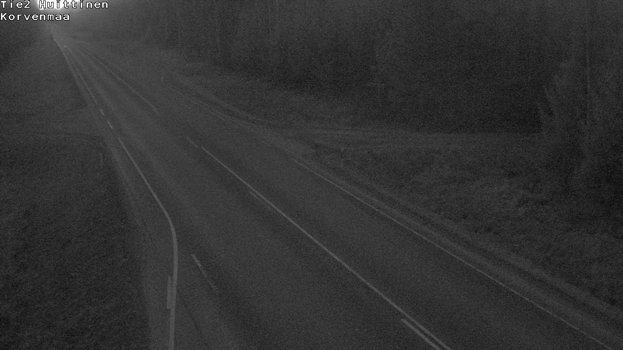 Weather Camera Image Road 2 Huittinen, Korvenmaa, Huittinen, Satakunta
