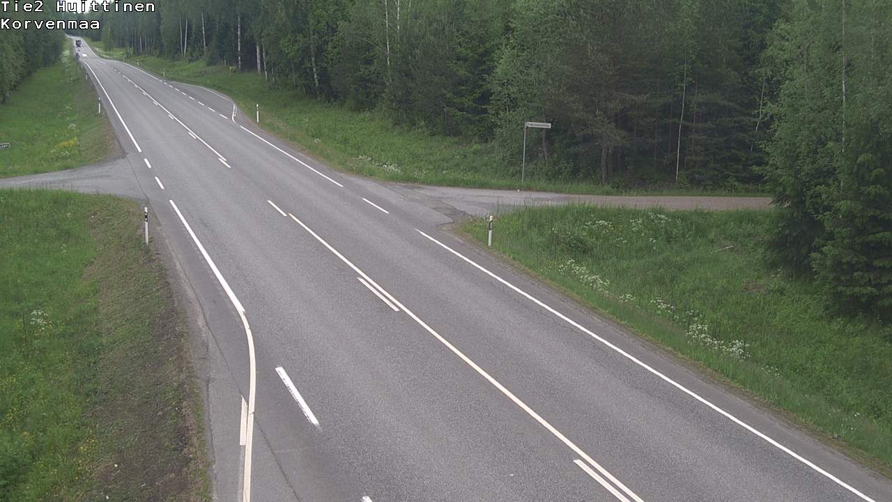 Weather Camera Image Road 2 Huittinen, Korvenmaa, Huittinen, Satakunta