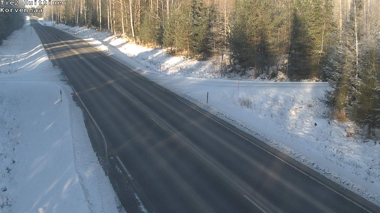 Weather Camera Image Road 2 Huittinen, Korvenmaa, Huittinen, Satakunta