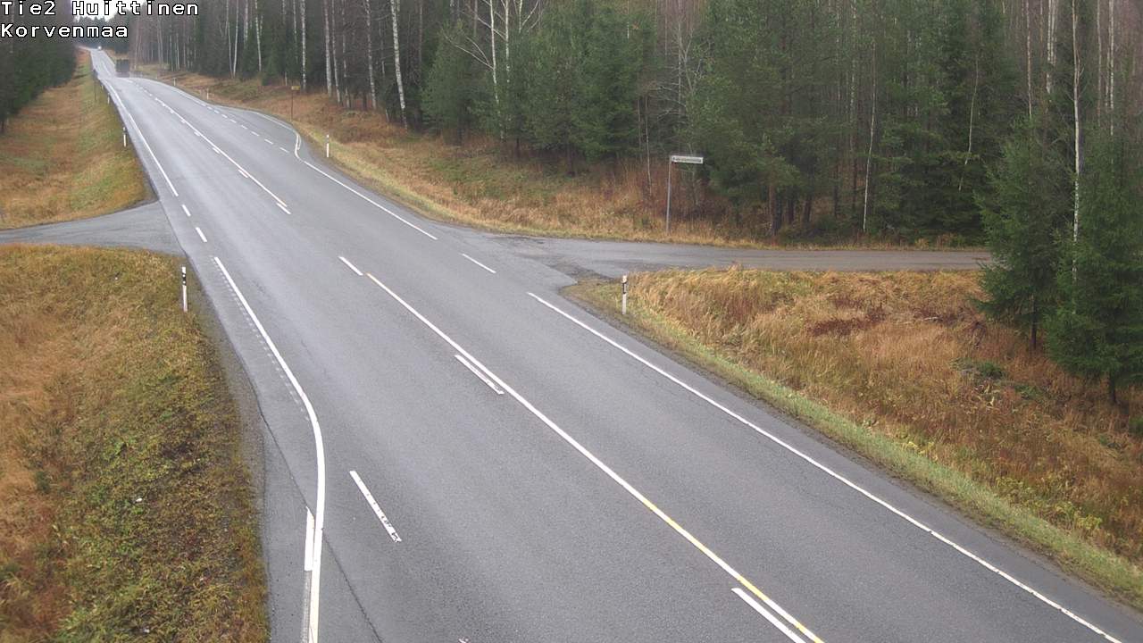 Weather Camera Image Väg 2 Huittinen, Korvenmaa, Huittinen, Satakunta