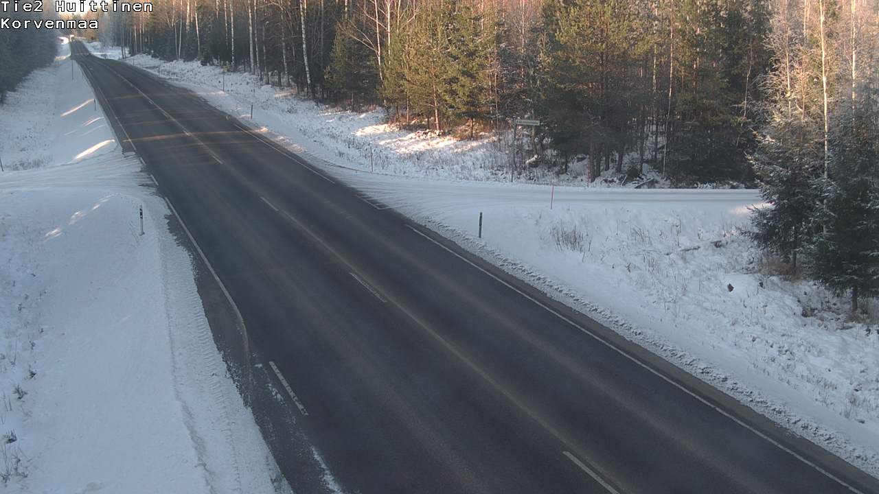 Weather Camera Image Väg 2 Huittinen, Korvenmaa, Huittinen, Satakunta