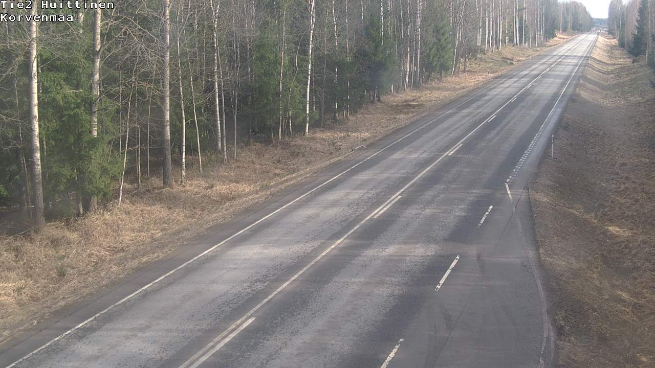 Weather Camera Image Road 2 Huittinen, Korvenmaa, Huittinen, Satakunta