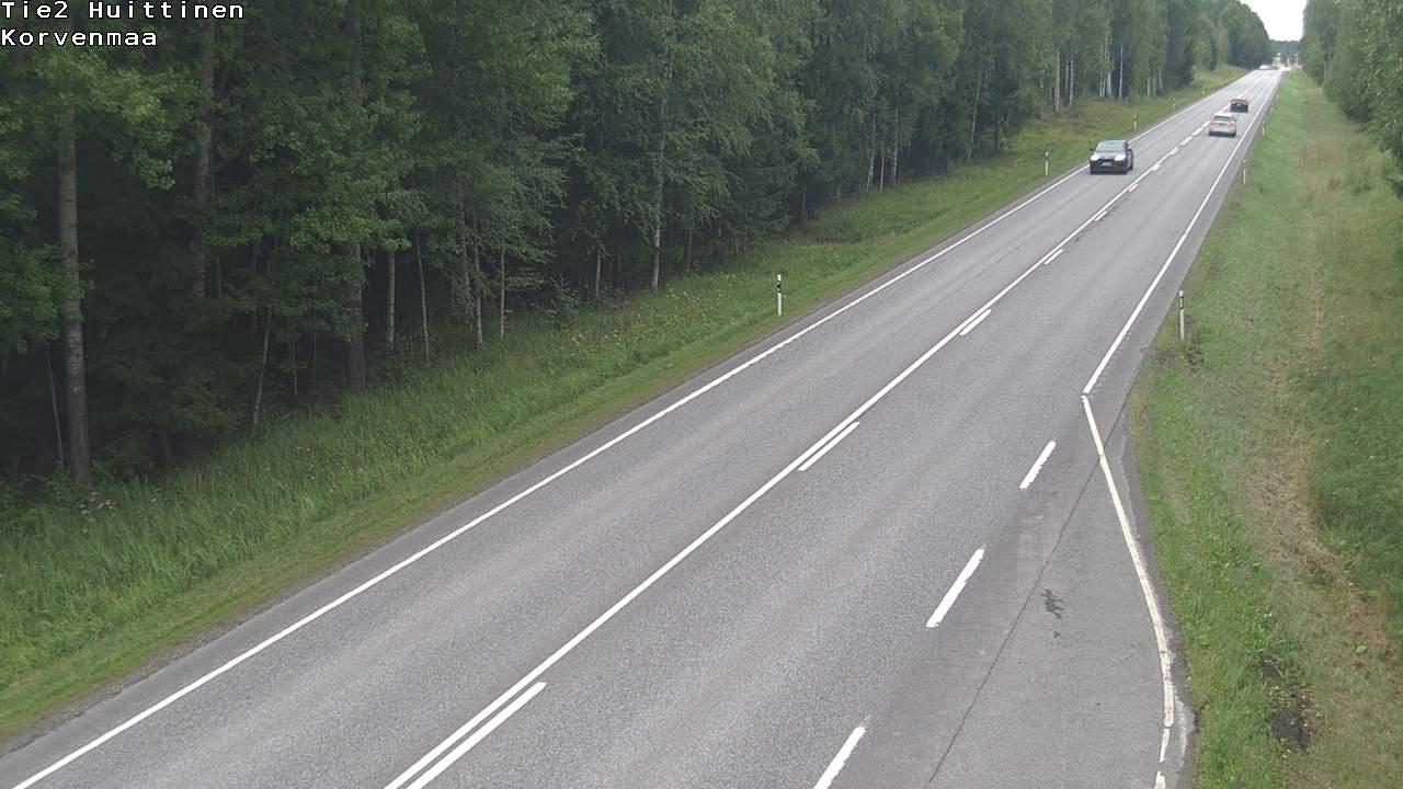 Weather Camera Image Road 2 Huittinen, Korvenmaa, Huittinen, Satakunta