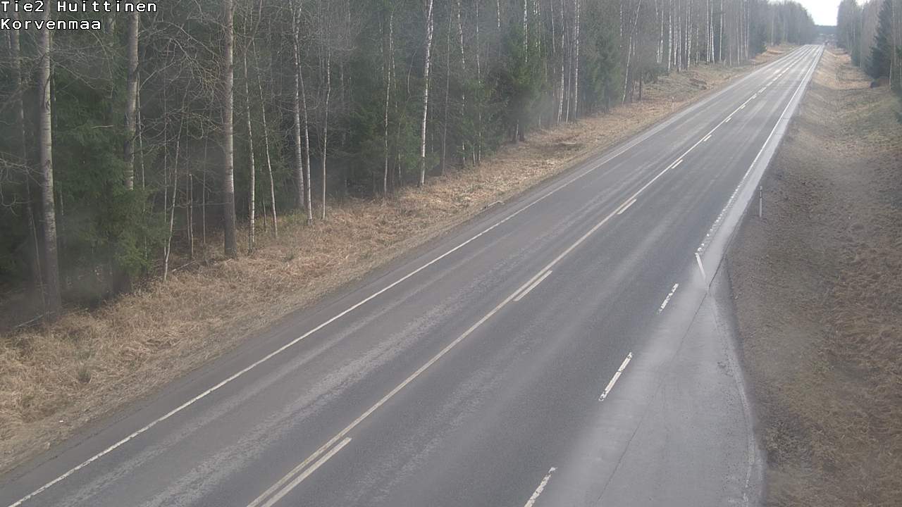 Weather Camera Image Road 2 Huittinen, Korvenmaa, Huittinen, Satakunta