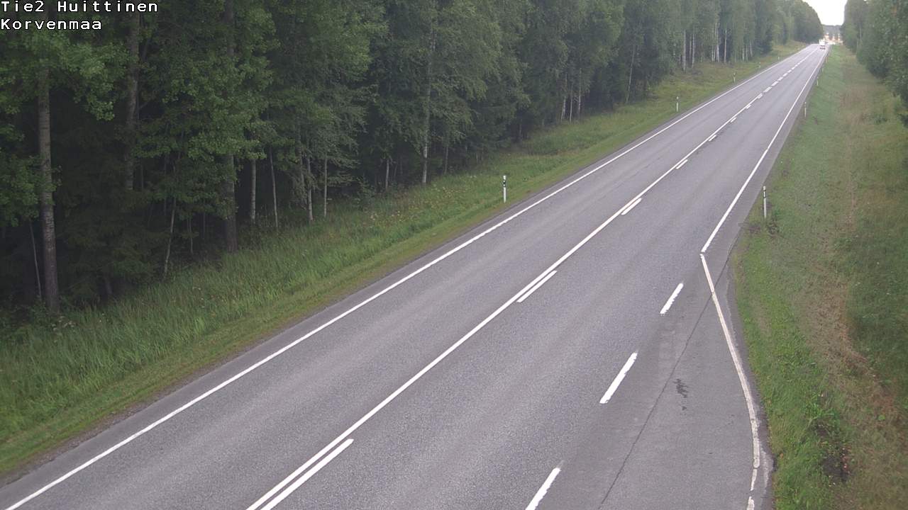 Weather Camera Image Road 2 Huittinen, Korvenmaa, Huittinen, Satakunta