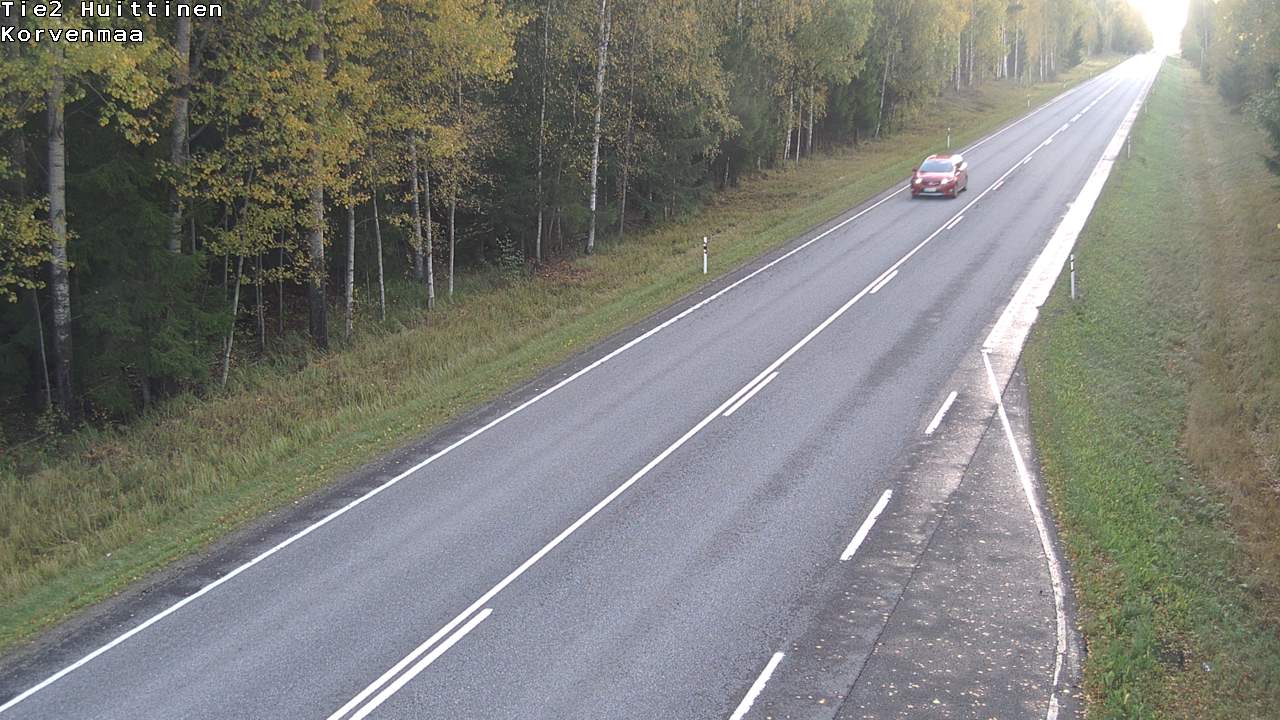 Weather Camera Image Road 2 Huittinen, Korvenmaa, Huittinen, Satakunta