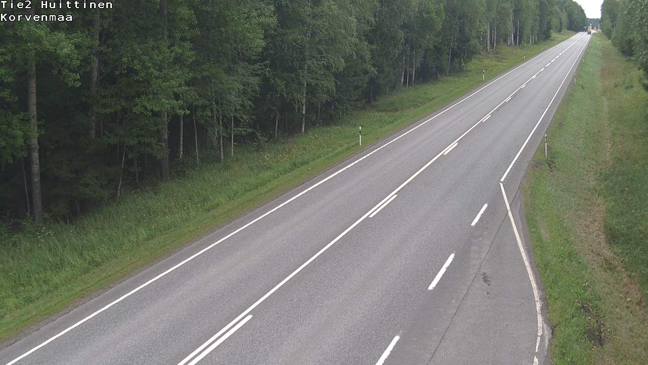 Weather Camera Image Road 2 Huittinen, Korvenmaa, Huittinen, Satakunta