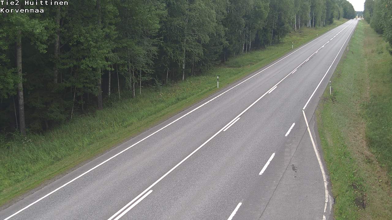 Weather Camera Image Road 2 Huittinen, Korvenmaa, Huittinen, Satakunta