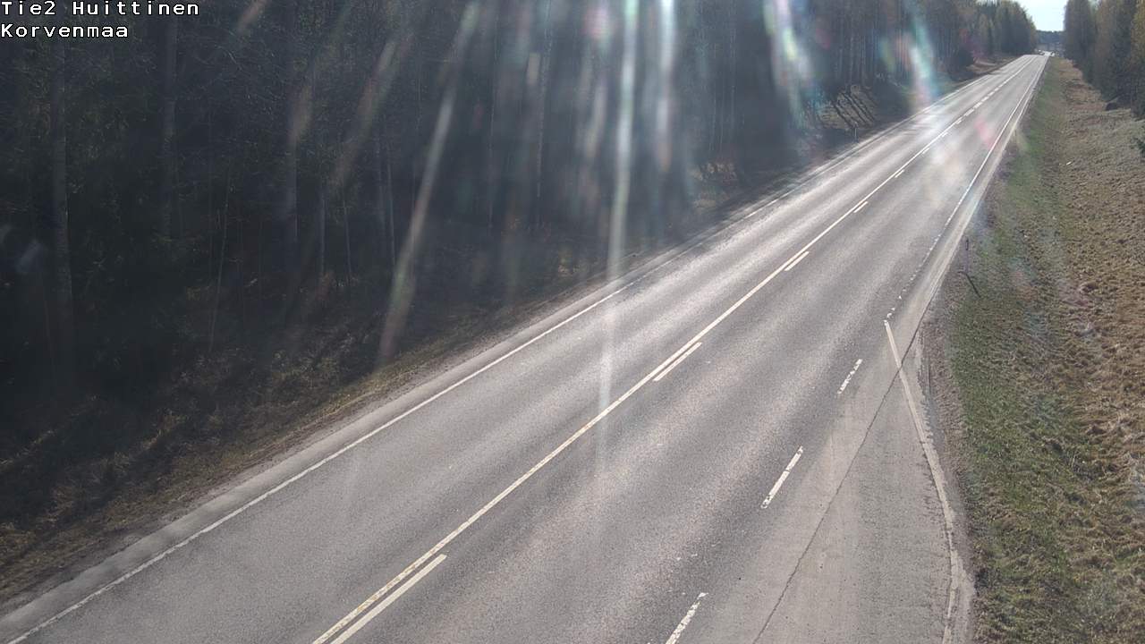 Weather Camera Image Road 2 Huittinen, Korvenmaa, Huittinen, Satakunta