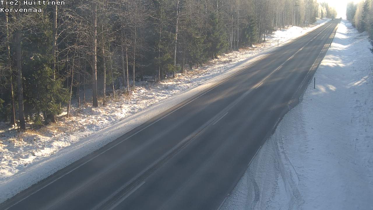 Weather Camera Image Road 2 Huittinen, Korvenmaa, Huittinen, Satakunta