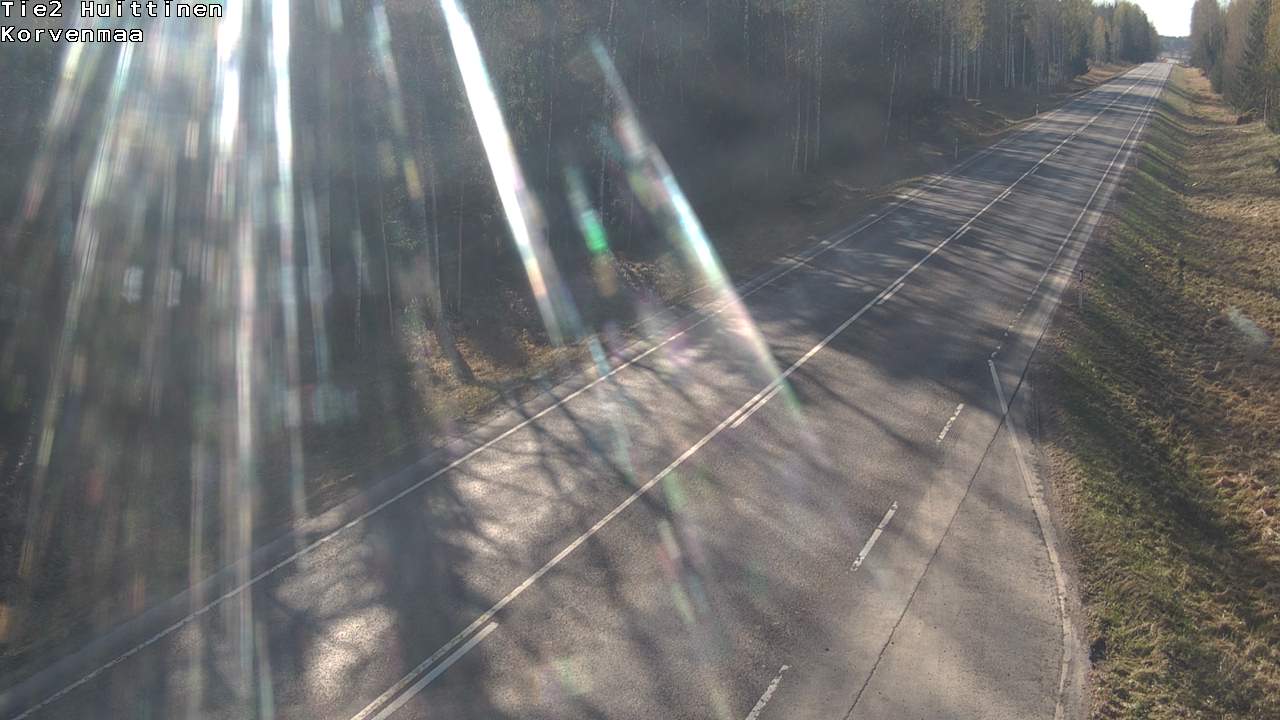 Weather Camera Image Road 2 Huittinen, Korvenmaa, Huittinen, Satakunta