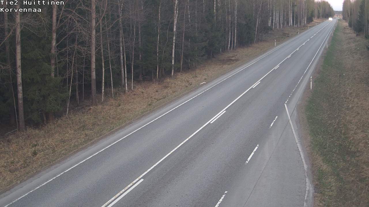 Weather Camera Image Road 2 Huittinen, Korvenmaa, Huittinen, Satakunta