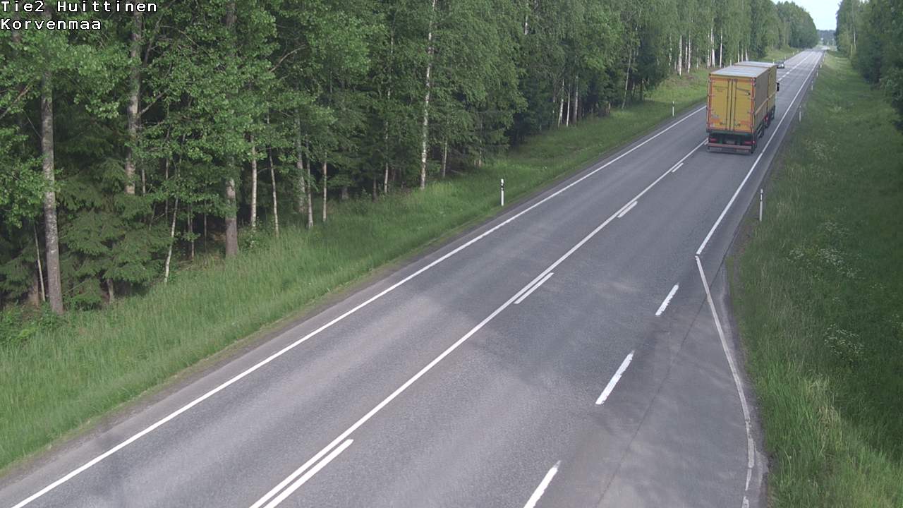 Kelikamerat Kuva Tie 2 Huittinen, Korvenmaa, Huittinen, Satakunta