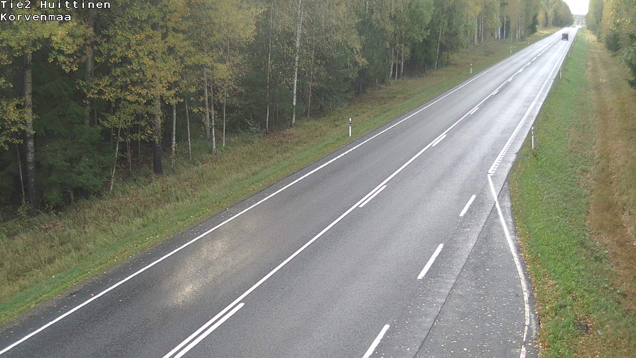Weather Camera Image Road 2 Huittinen, Korvenmaa, Huittinen, Satakunta