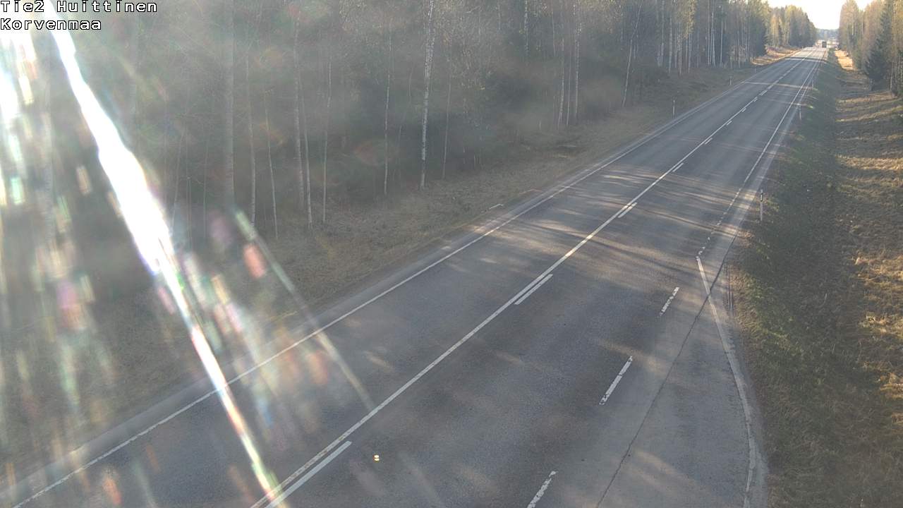 Weather Camera Image Road 2 Huittinen, Korvenmaa, Huittinen, Satakunta