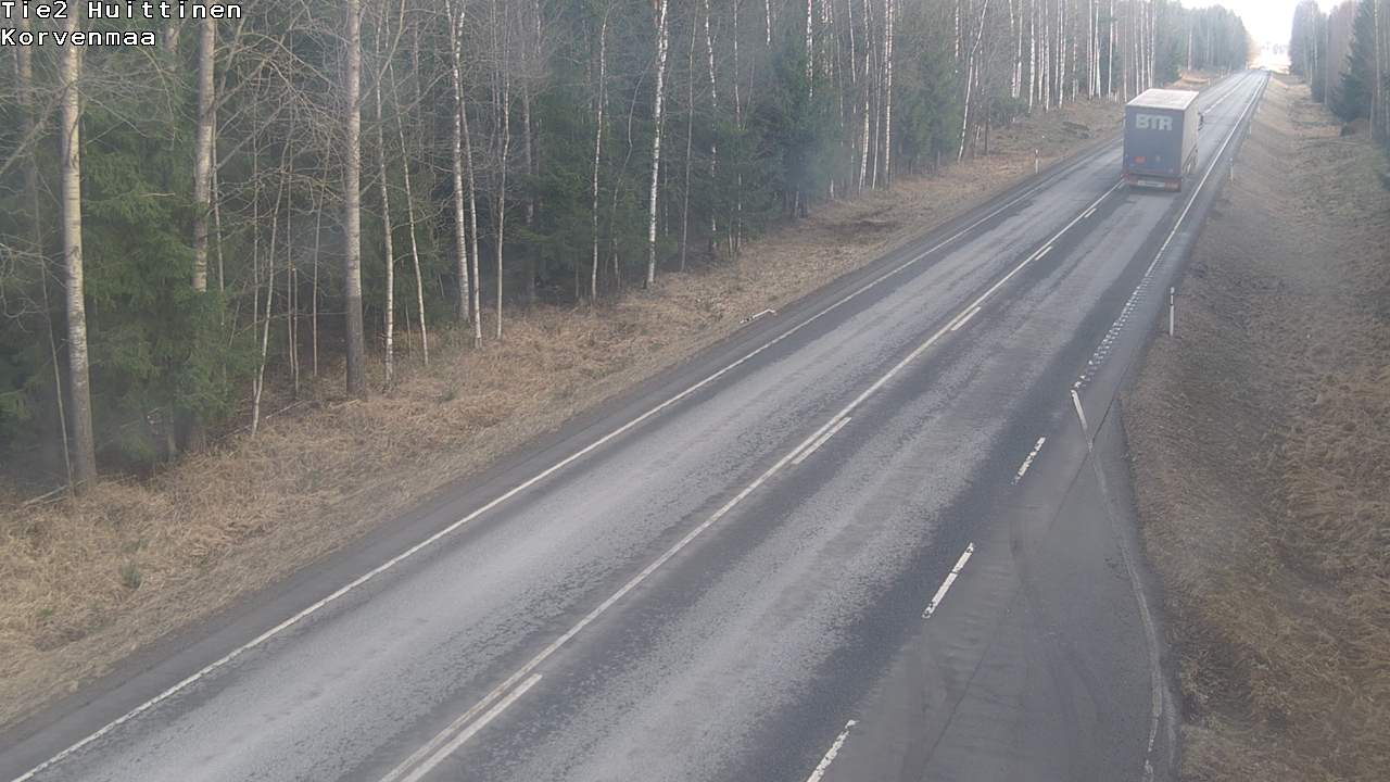 Weather Camera Image Road 2 Huittinen, Korvenmaa, Huittinen, Satakunta