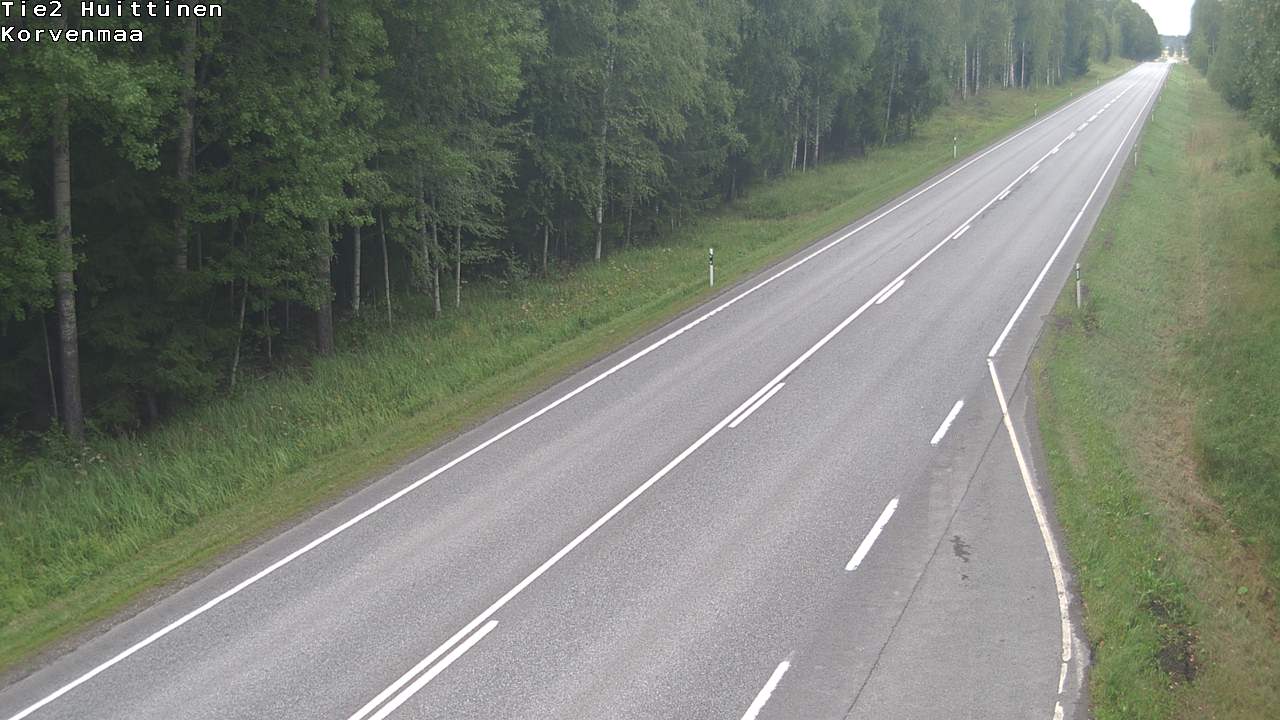 Weather Camera Image Väg 2 Huittinen, Korvenmaa, Huittinen, Satakunta