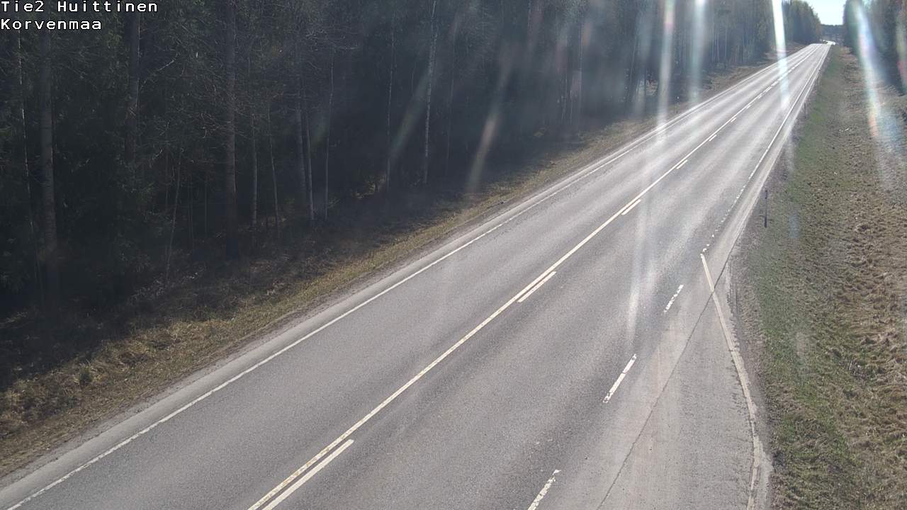 Weather Camera Image Road 2 Huittinen, Korvenmaa, Huittinen, Satakunta