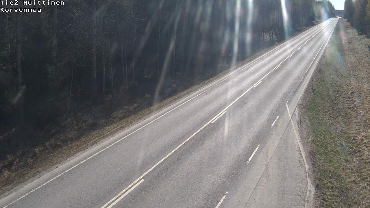Weather Camera Image Road 2 Huittinen, Korvenmaa, Huittinen, Satakunta