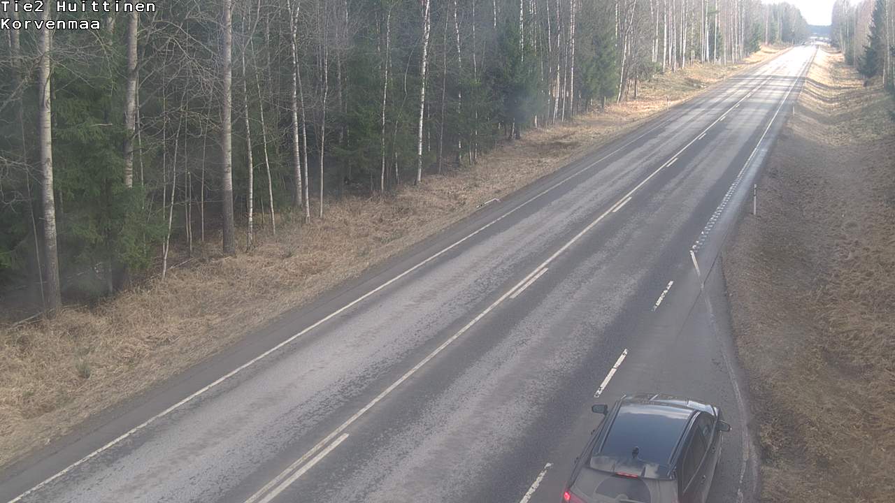 Weather Camera Image Road 2 Huittinen, Korvenmaa, Huittinen, Satakunta