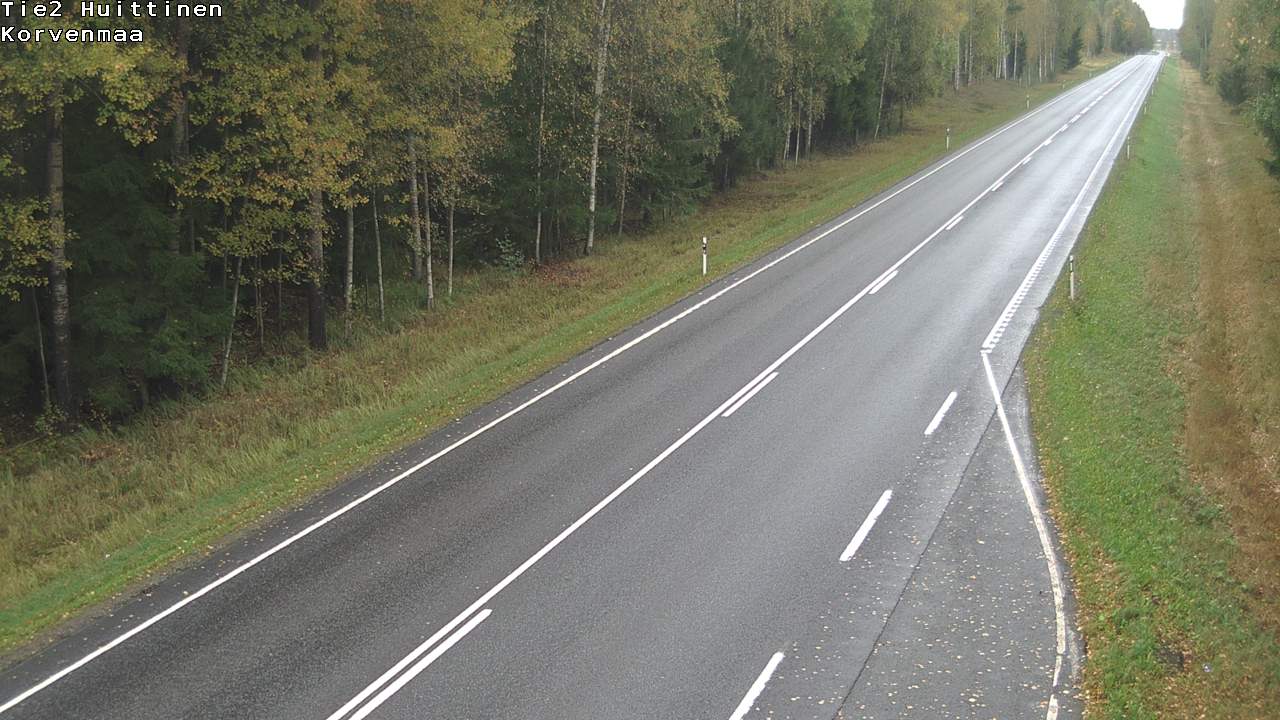 Weather Camera Image Road 2 Huittinen, Korvenmaa, Huittinen, Satakunta