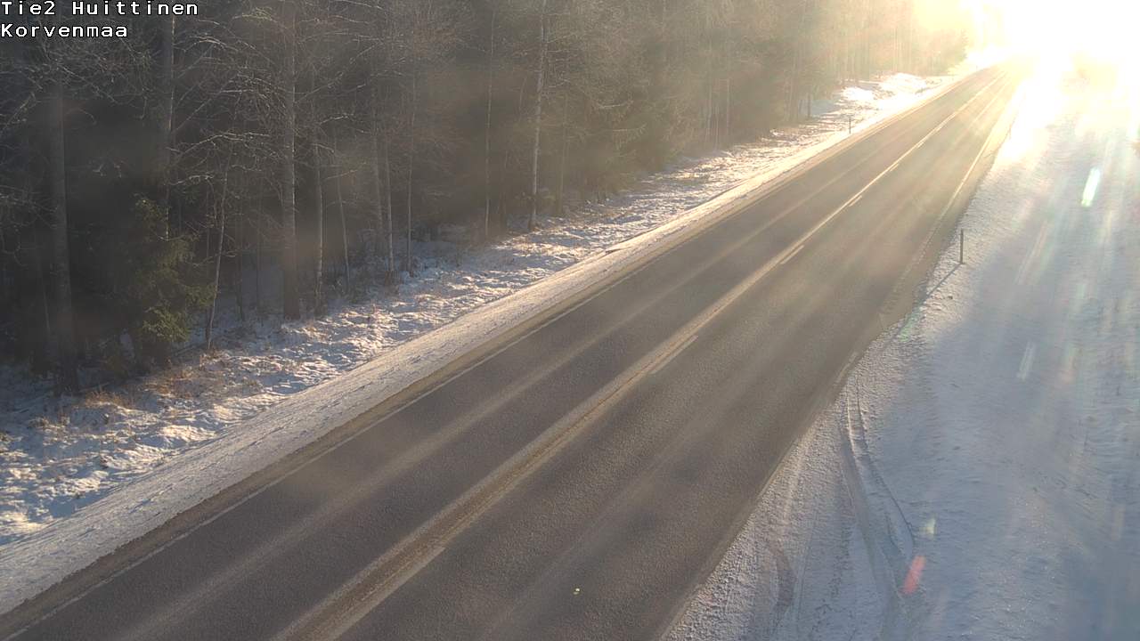 Weather Camera Image Road 2 Huittinen, Korvenmaa, Huittinen, Satakunta
