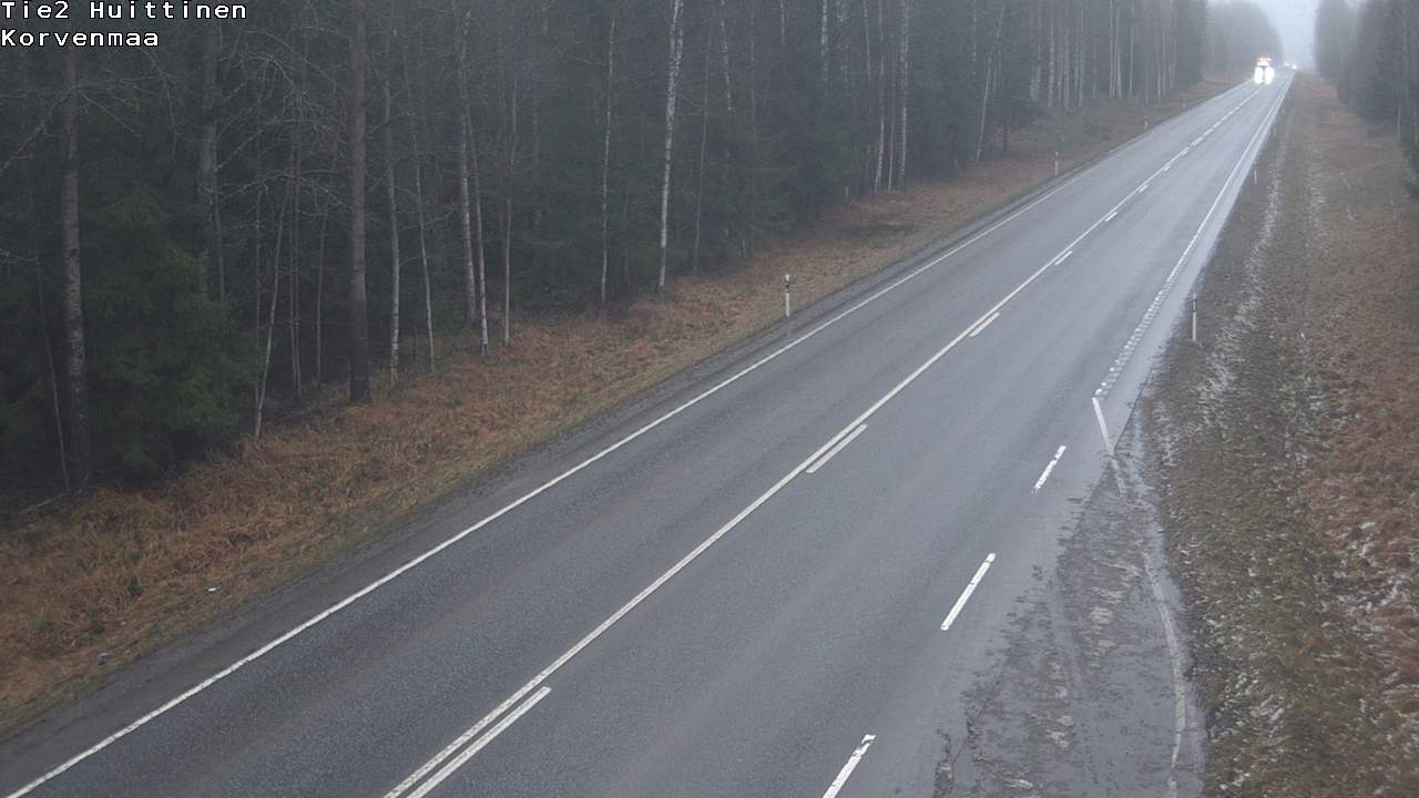 Weather Camera Image Road 2 Huittinen, Korvenmaa, Huittinen, Satakunta