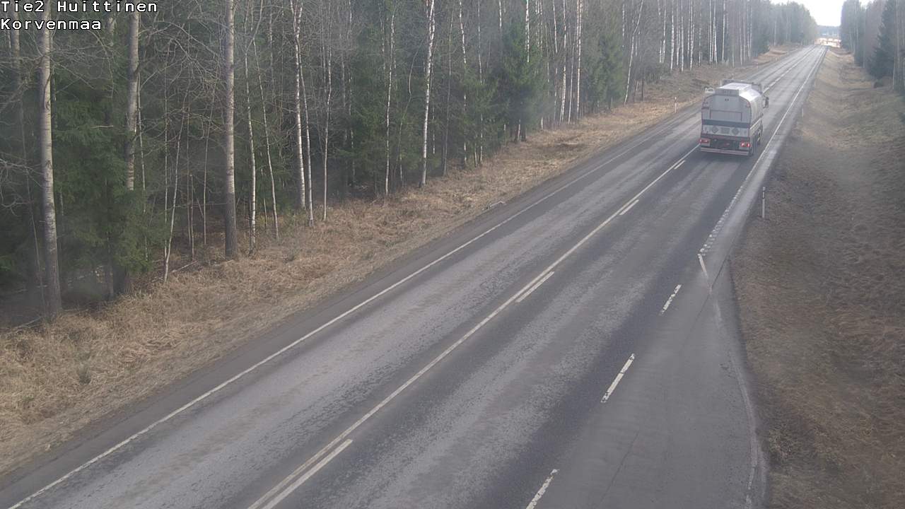 Weather Camera Image Road 2 Huittinen, Korvenmaa, Huittinen, Satakunta