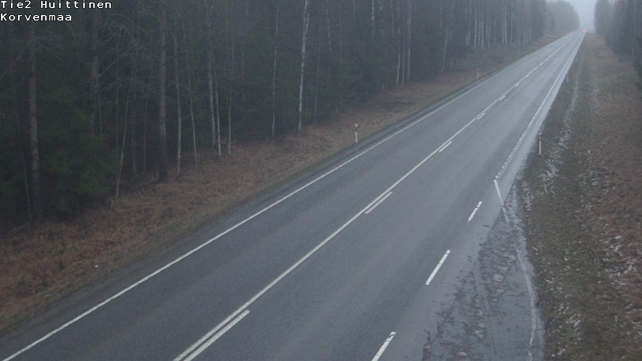 Weather Camera Image Road 2 Huittinen, Korvenmaa, Huittinen, Satakunta