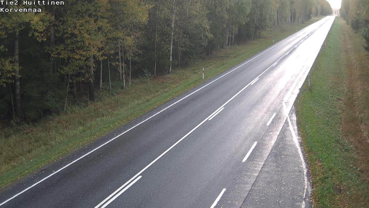 Weather Camera Image Road 2 Huittinen, Korvenmaa, Huittinen, Satakunta