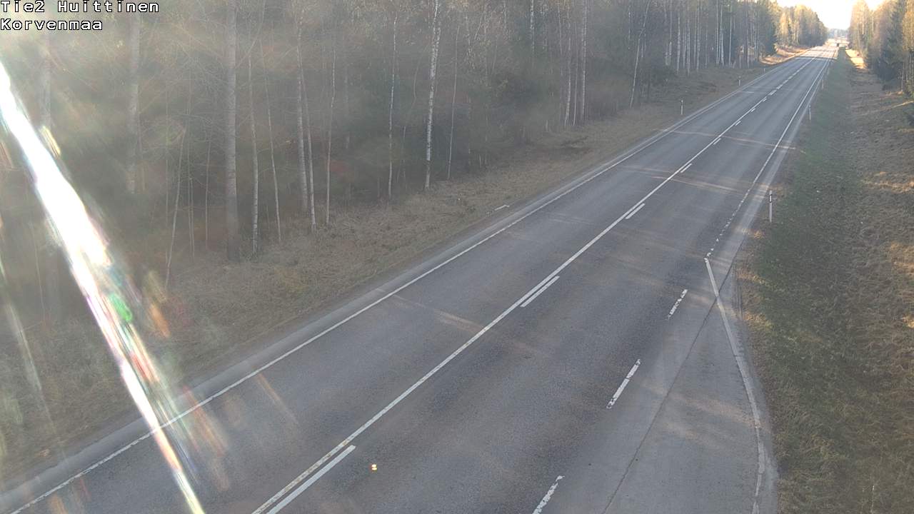 Weather Camera Image Road 2 Huittinen, Korvenmaa, Huittinen, Satakunta