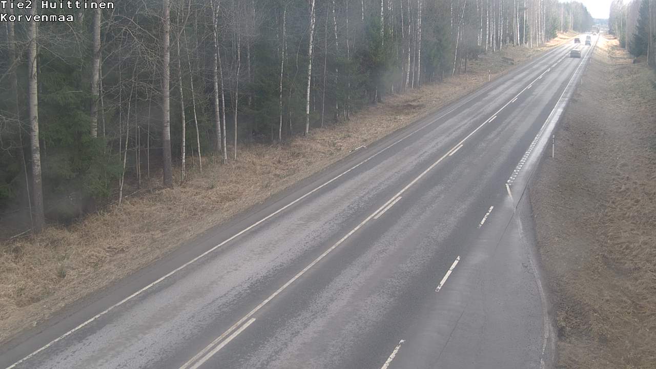 Weather Camera Image Road 2 Huittinen, Korvenmaa, Huittinen, Satakunta
