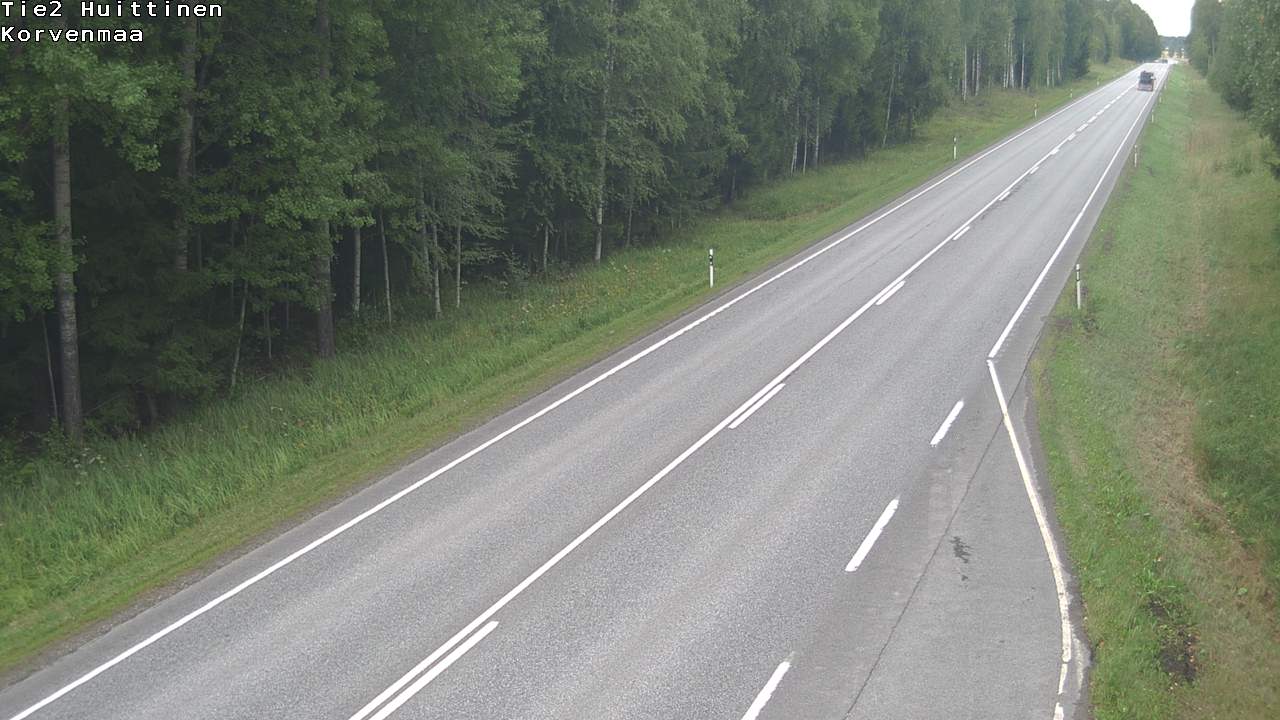 Weather Camera Image Väg 2 Huittinen, Korvenmaa, Huittinen, Satakunta