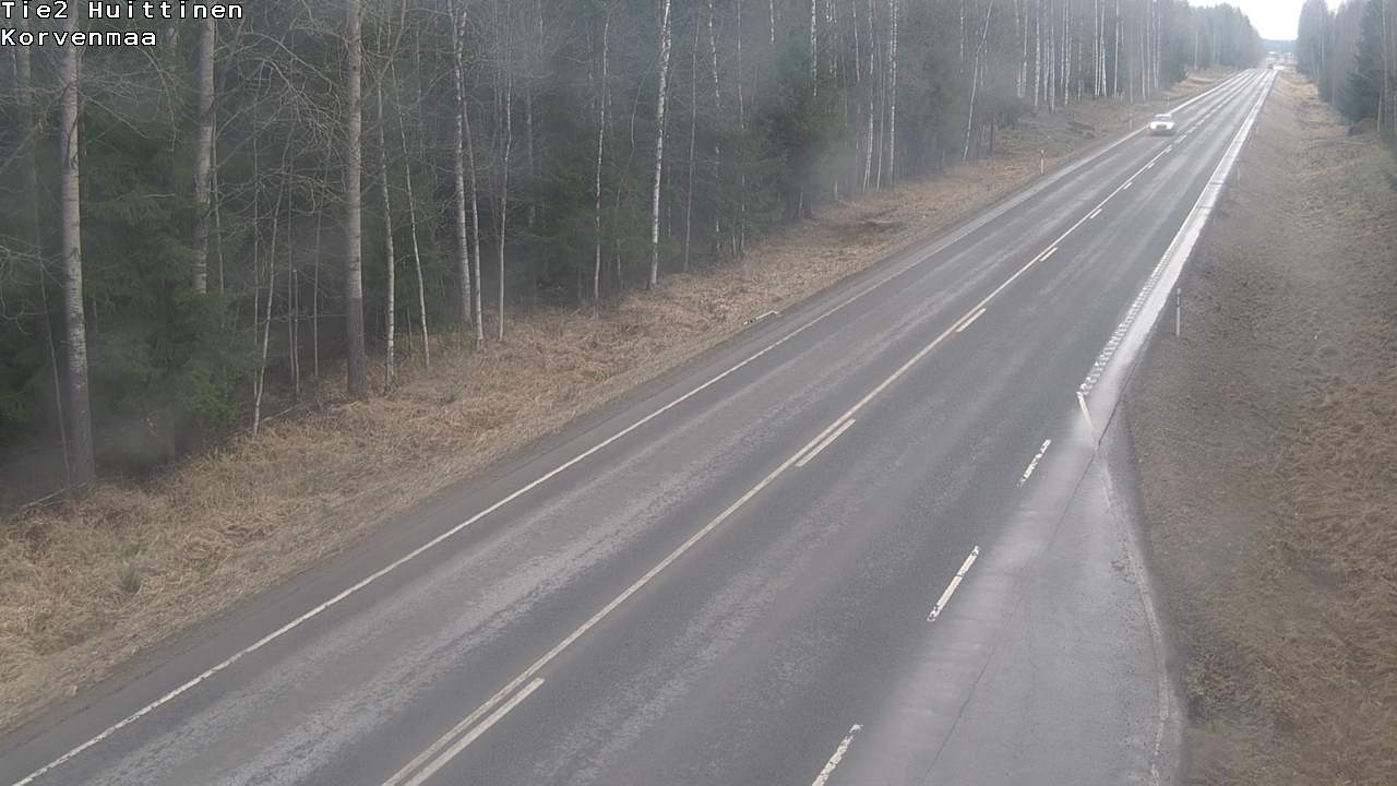 Weather Camera Image Road 2 Huittinen, Korvenmaa, Huittinen, Satakunta