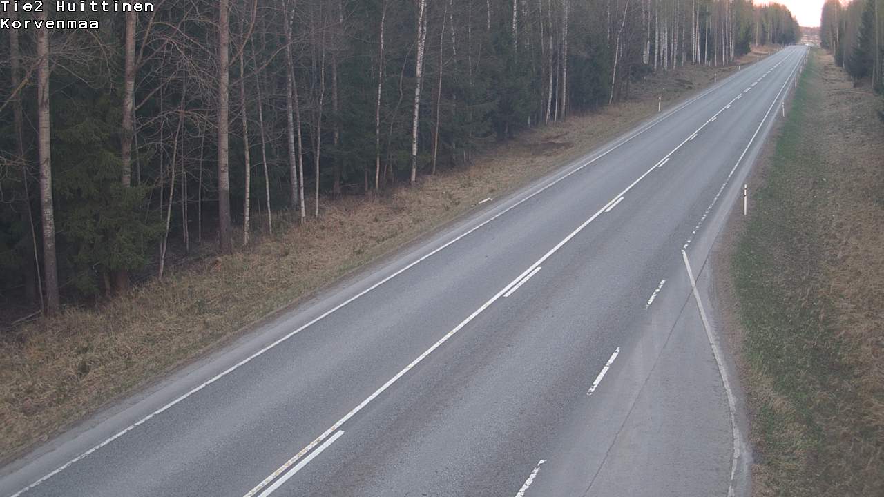 Weather Camera Image Road 2 Huittinen, Korvenmaa, Huittinen, Satakunta