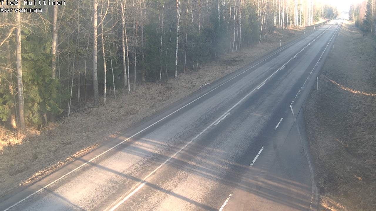 Weather Camera Image Road 2 Huittinen, Korvenmaa, Huittinen, Satakunta
